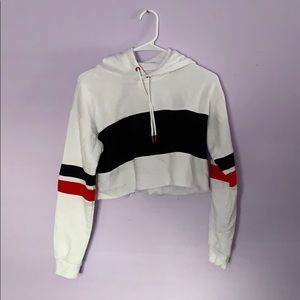 Cropped hoodie